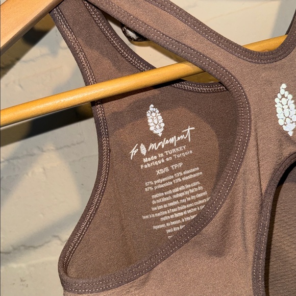 Free People Movement Every Single Time Runsie Size XS small taupe brown - Picture 6 of 10